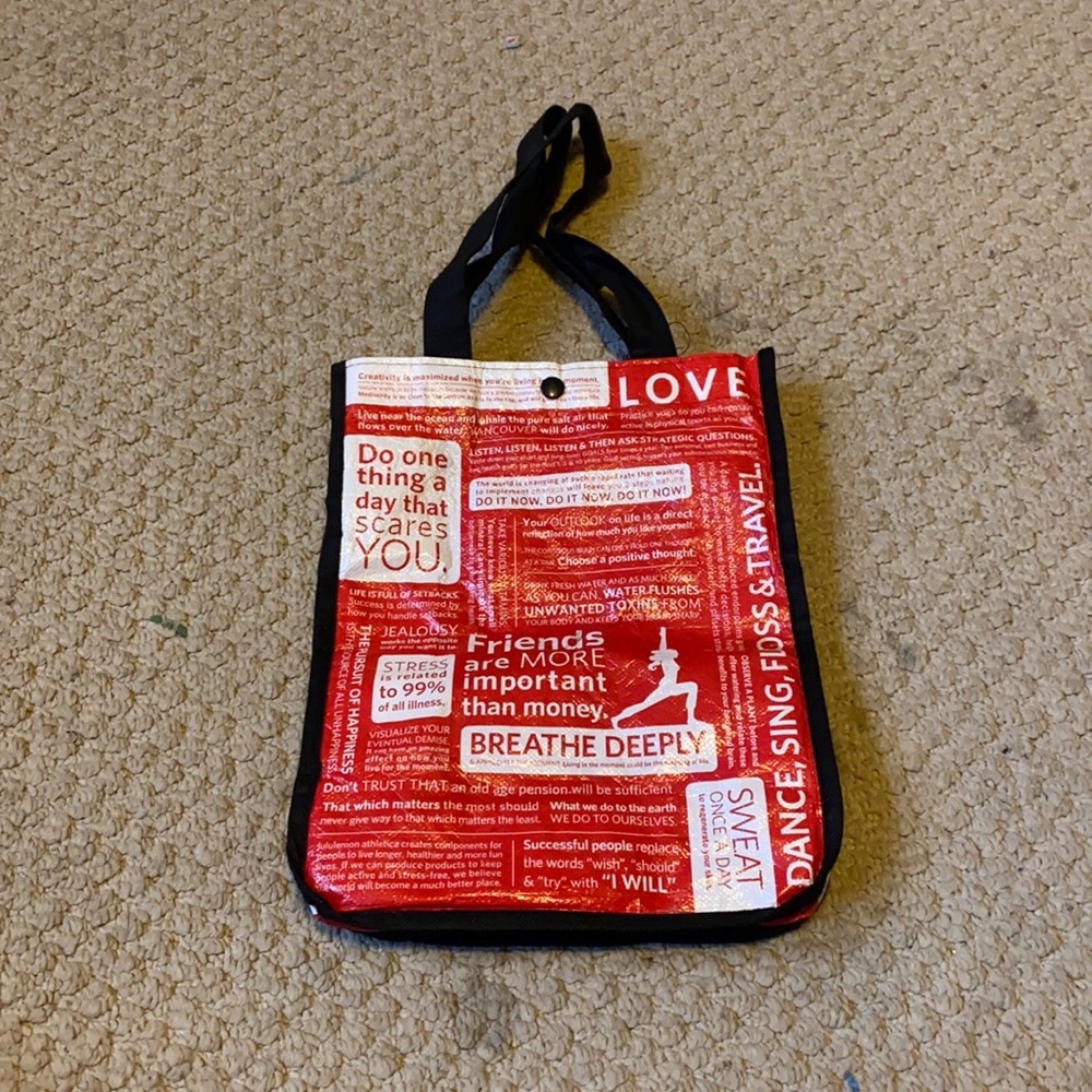 LULULEMON BAG- OLDER STYLE